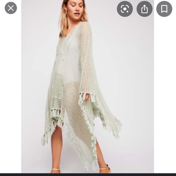 Free People Sweaters - FREE PEOPLE SAND AND SEA PONCHO